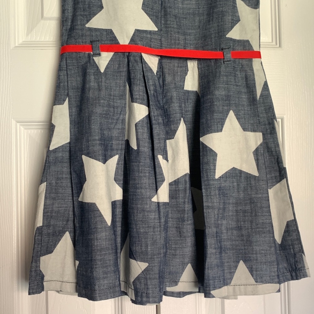 Gymboree Authentic Indigo Dye Jean girls dress - 5 - Picture 6 of 8